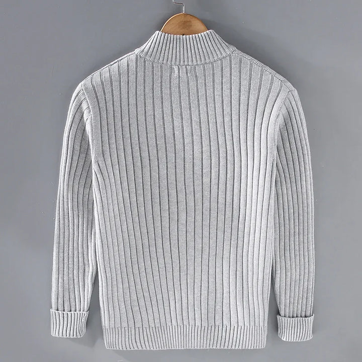 Miles Lucas Zip Cardigan