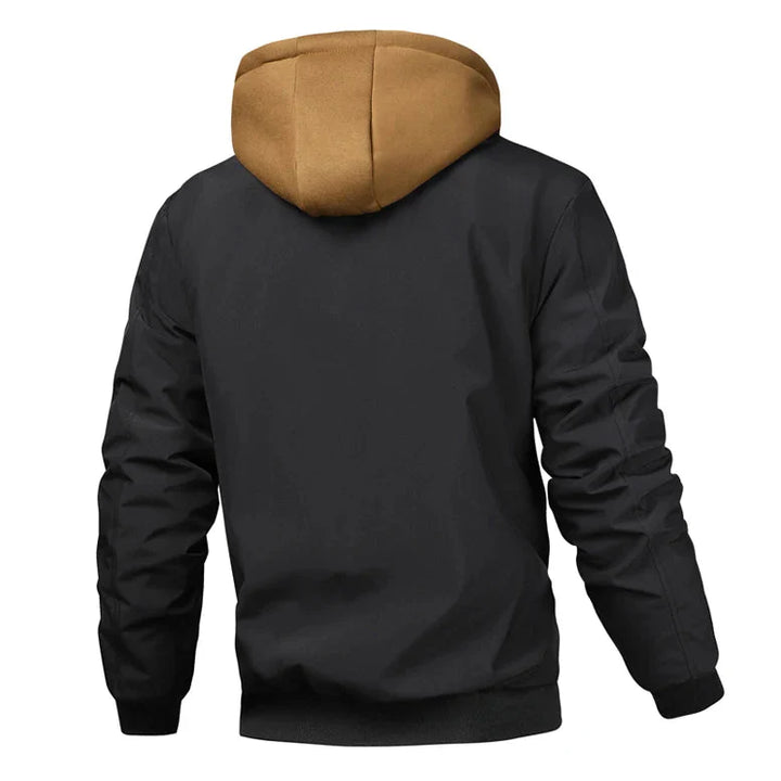 Maddox Hooded Bomber Jacket