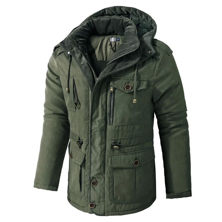 Everett Lamb Fleece Utility Coat