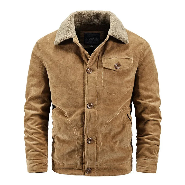 Harrison Sherpa-Lined Corduroy Jacket