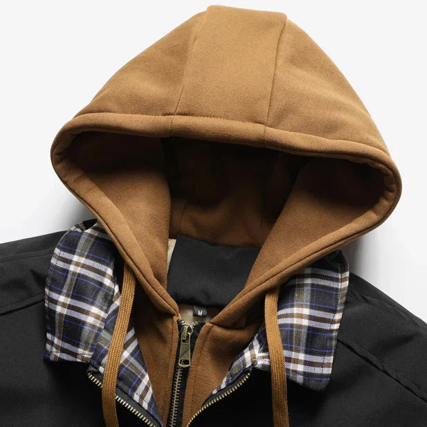 Maddox Hooded Bomber Jacket