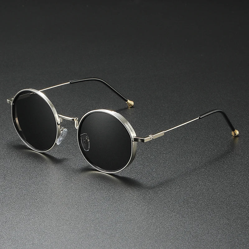 Oslo Round Alloy Sunglasses