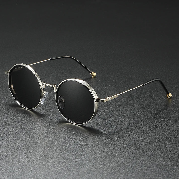 Oslo Round Alloy Sunglasses