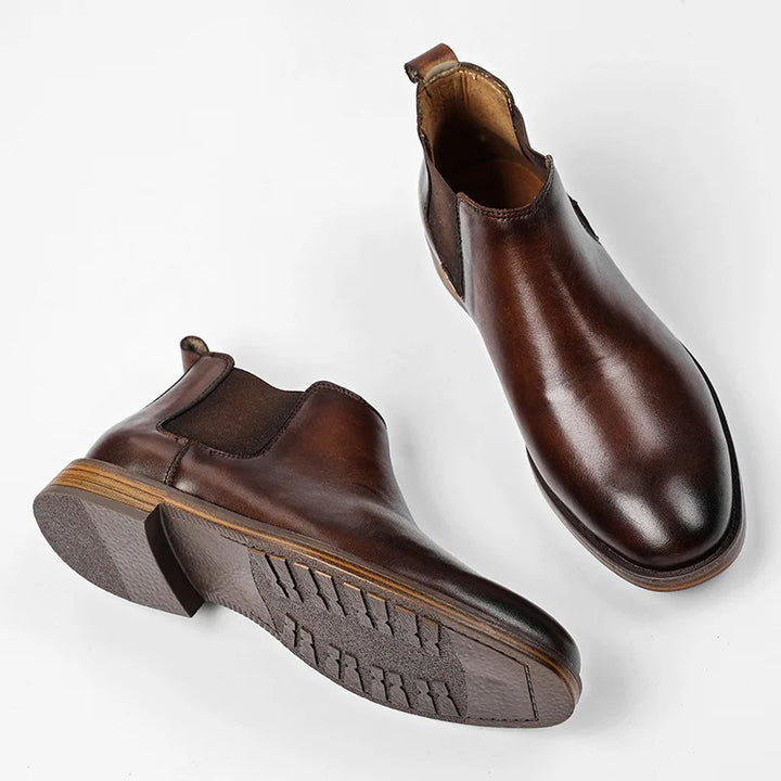 Elsinore Cowhide Chelsea Boots