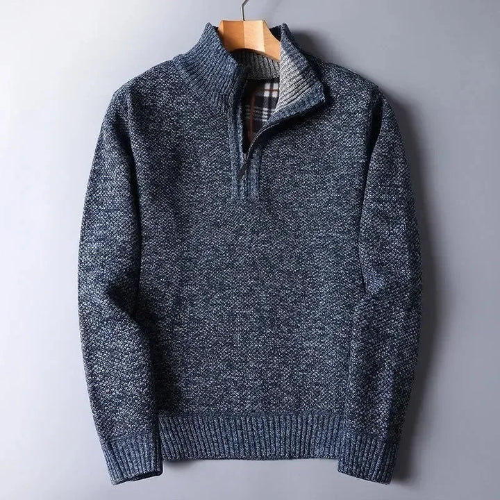 Tobias Quarter-Zip Knit Sweater