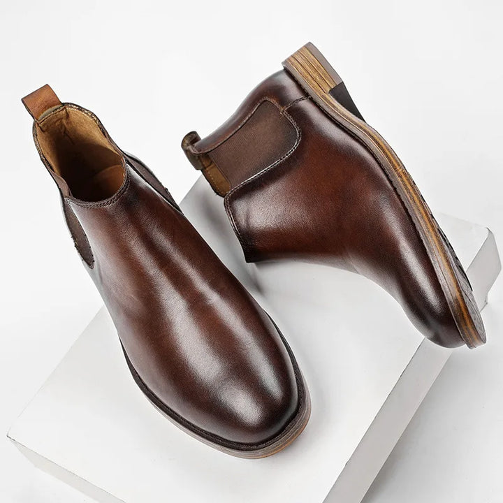 Elsinore Cowhide Chelsea Boots