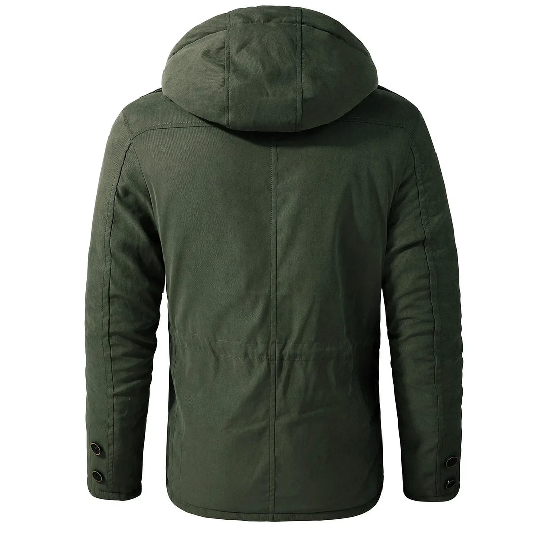 Everett Lamb Fleece Utility Coat
