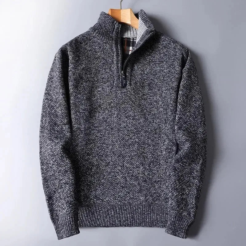 Tobias Quarter-Zip Knit Sweater
