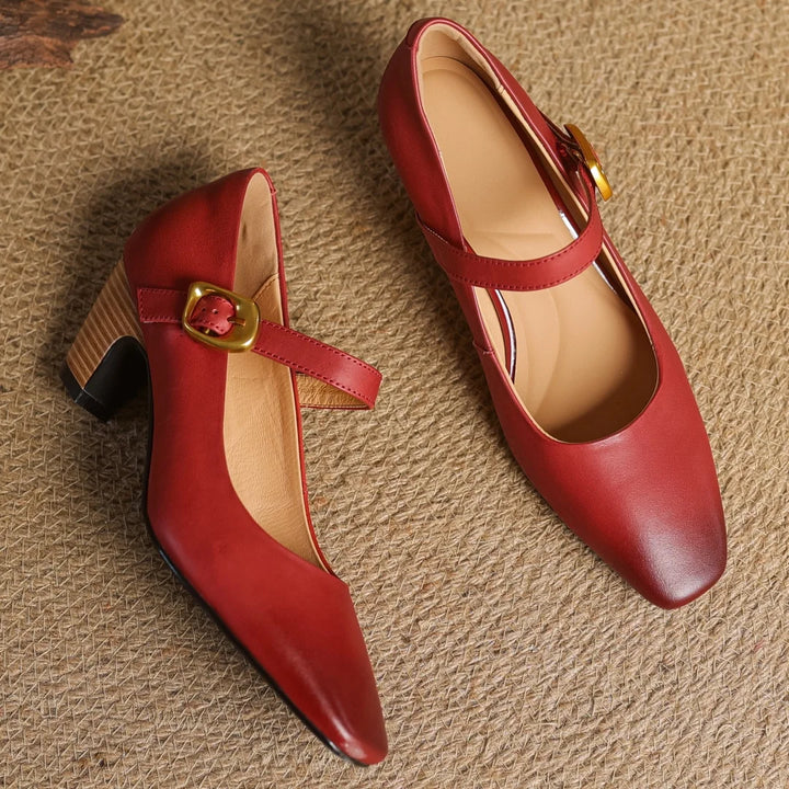 Sorelle Genuine Leather Heels