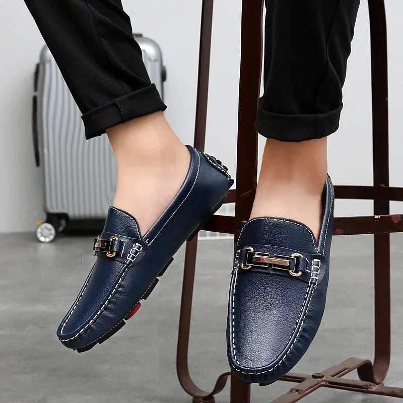Orlano Genuine Leather Loafers