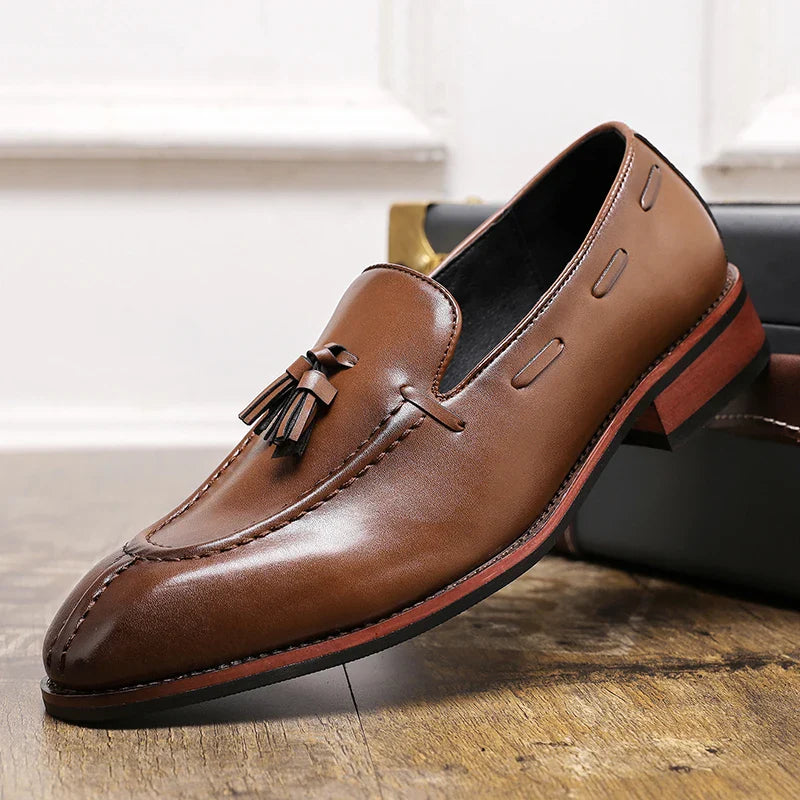 Windsor Leather Tassel Loafer