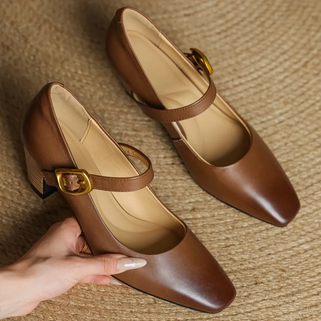 Sorelle Genuine Leather Heels