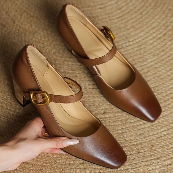Sorelle Genuine Leather Heels