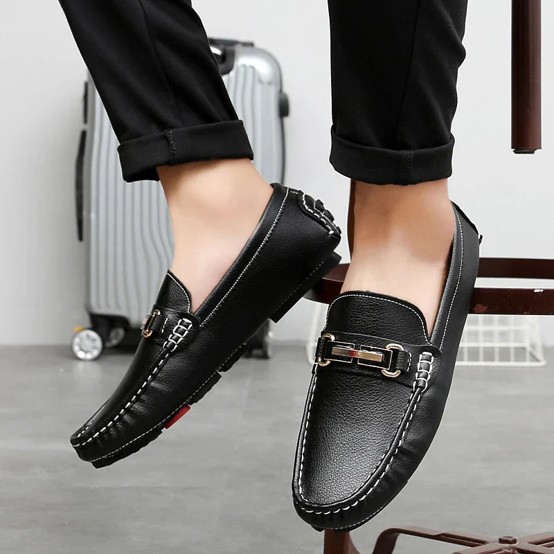 Orlano Genuine Leather Loafers