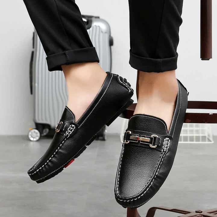 Orlano Genuine Leather Loafers