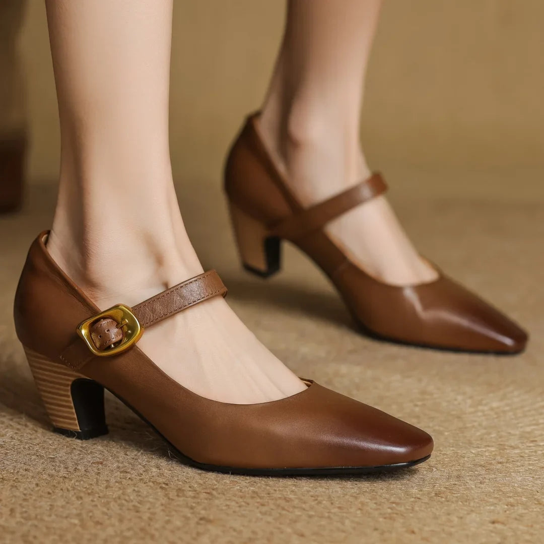 Sorelle Genuine Leather Heels