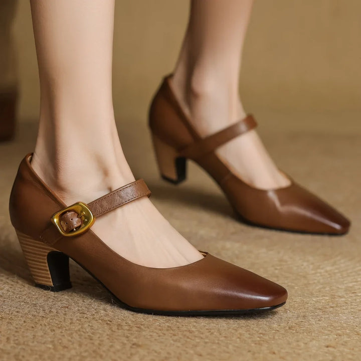 Sorelle Genuine Leather Heels