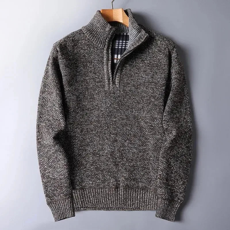 Tobias Quarter-Zip Knit Sweater