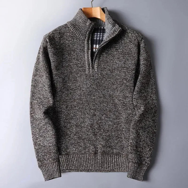 Tobias Quarter-Zip Knit Sweater
