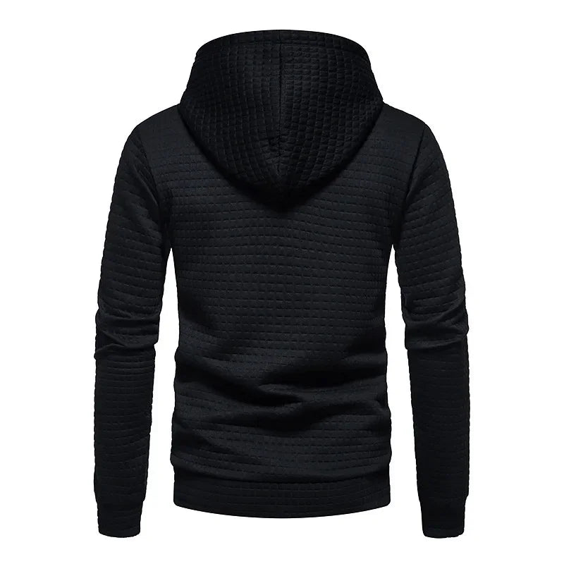 Callum Knit Hooded Pullover