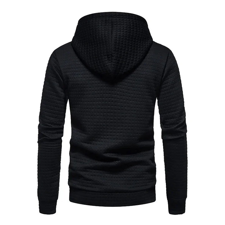 Callum Knit Hooded Pullover