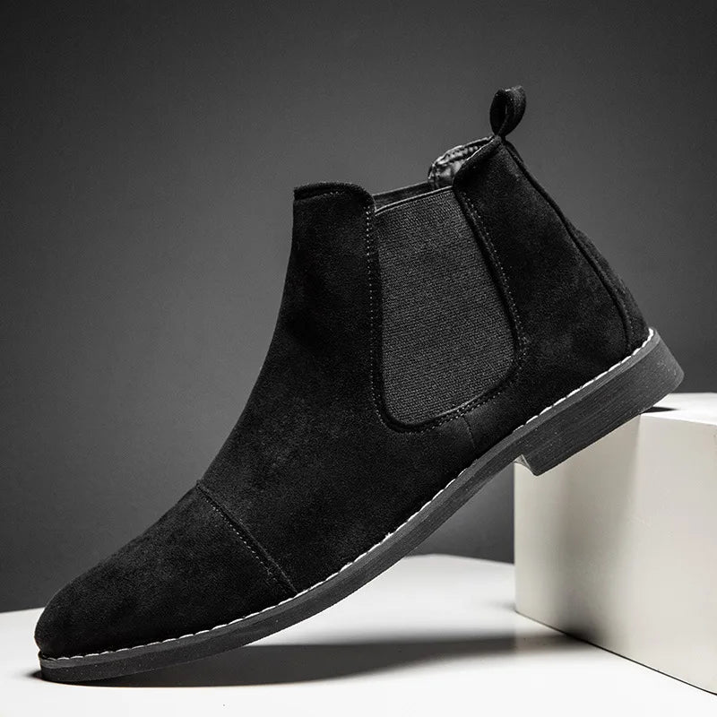 Sutton Suede Chelsea Boots