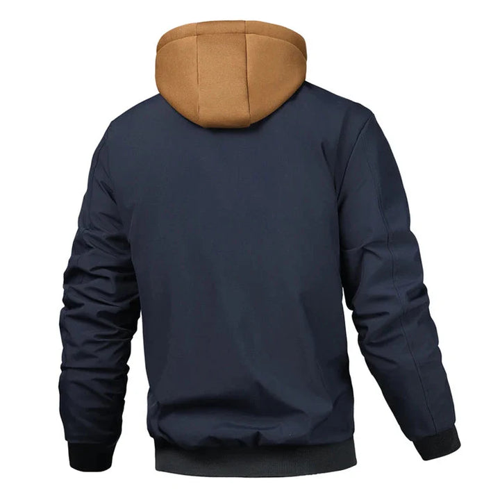 Maddox Hooded Bomber Jacket