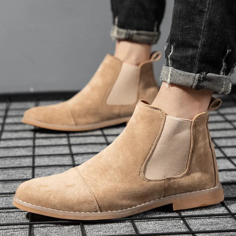 Sutton Suede Chelsea Boots