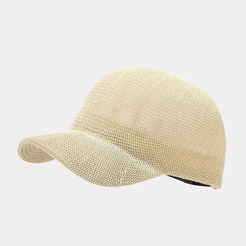 Bayfield Sun Cap in lightweight woven material for breathable comfort and sun protection on warm days.