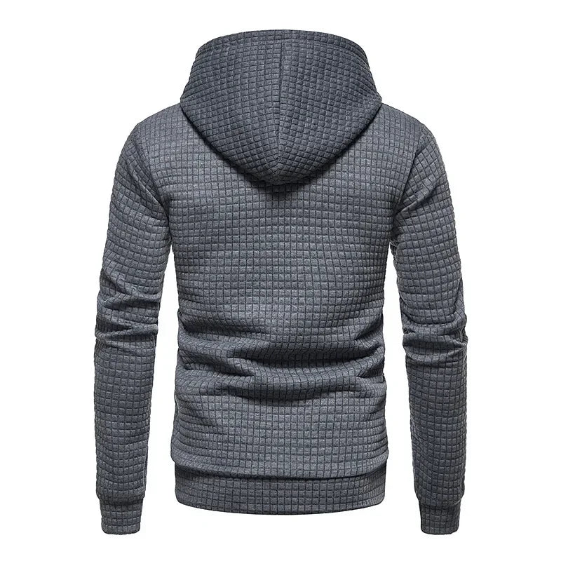 Callum Knit Hooded Pullover