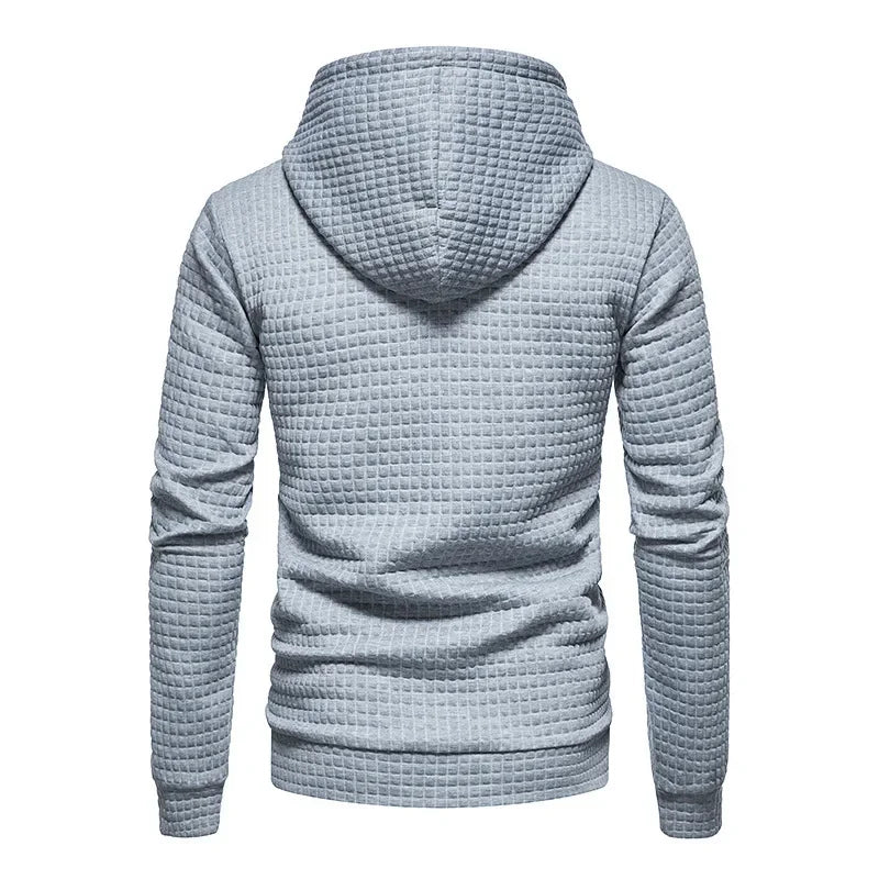 Callum Knit Hooded Pullover