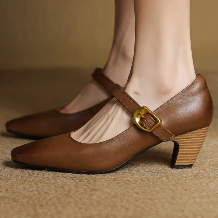 Sorelle Genuine Leather Heels