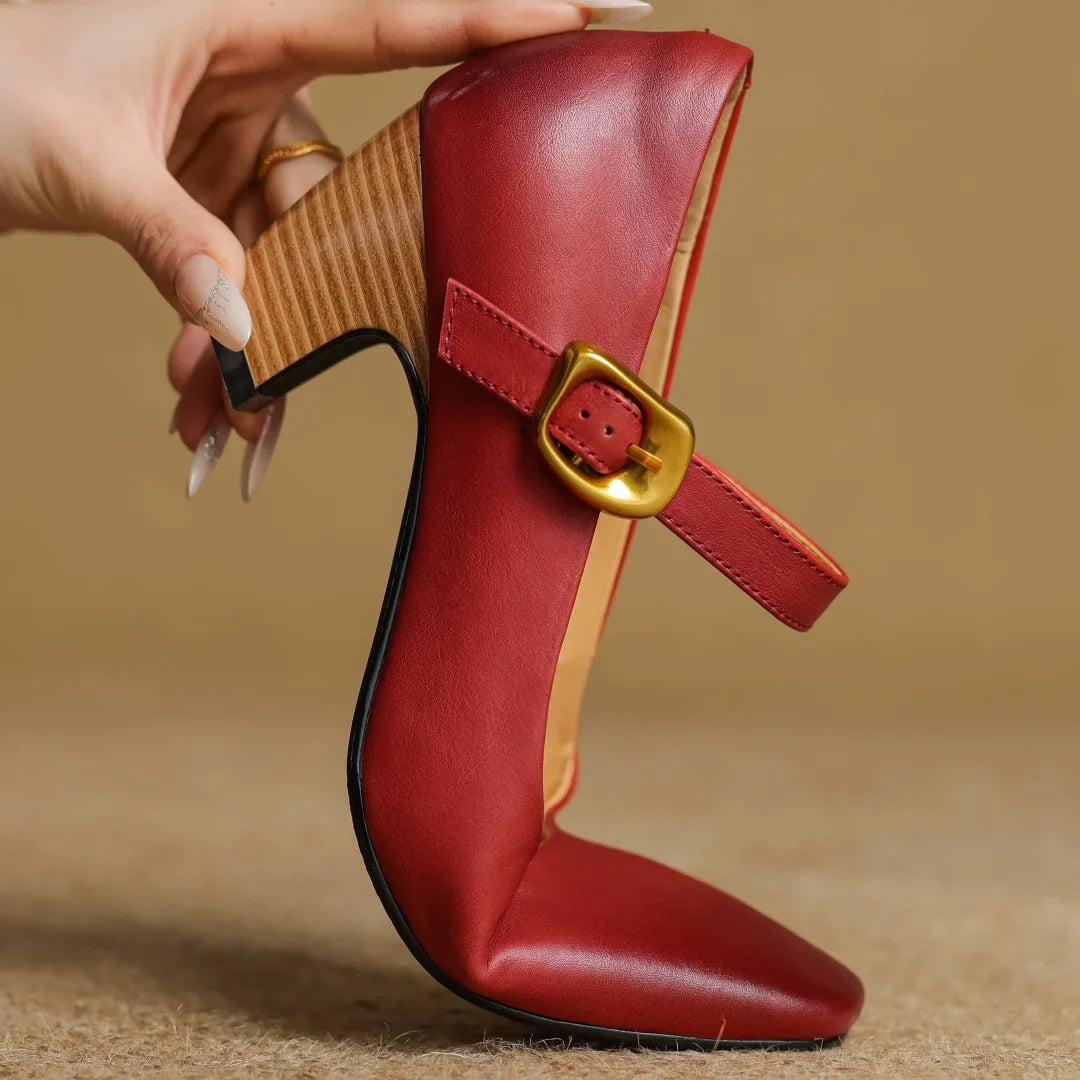 Sorelle Genuine Leather Heels