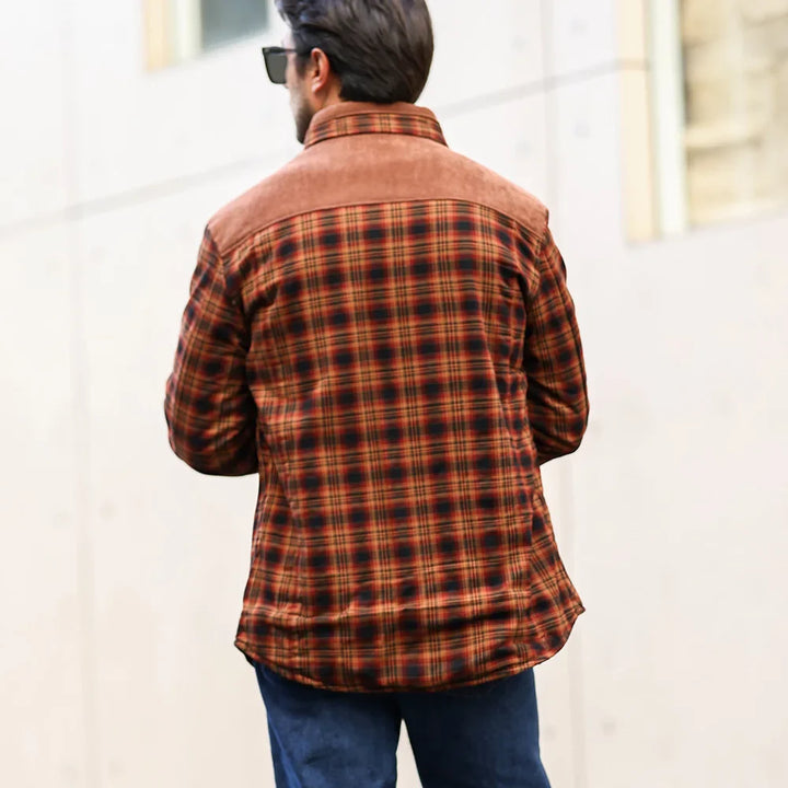 Warwick Sherpa Lined Flannel Jacket