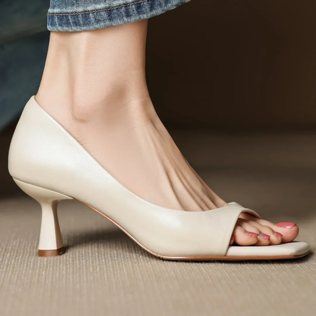 Alenya Genuine Leather Heels