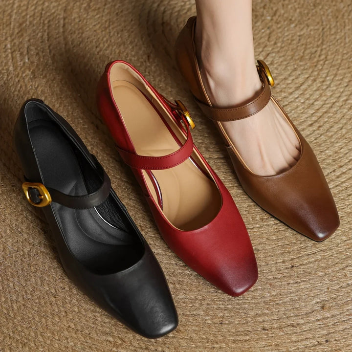 Sorelle Genuine Leather Heels