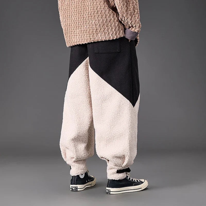 Bowen Wide-Leg Sherpa Pants