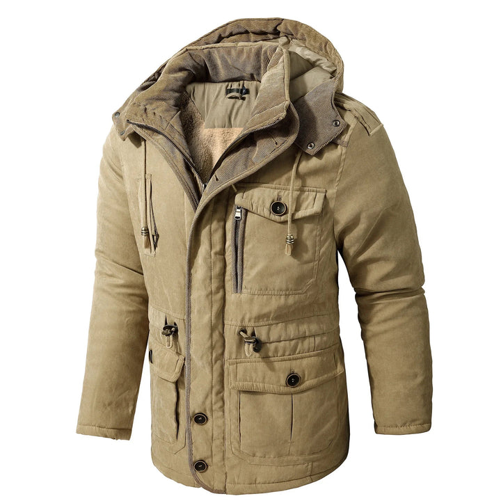 Everett Lamb Fleece Utility Coat