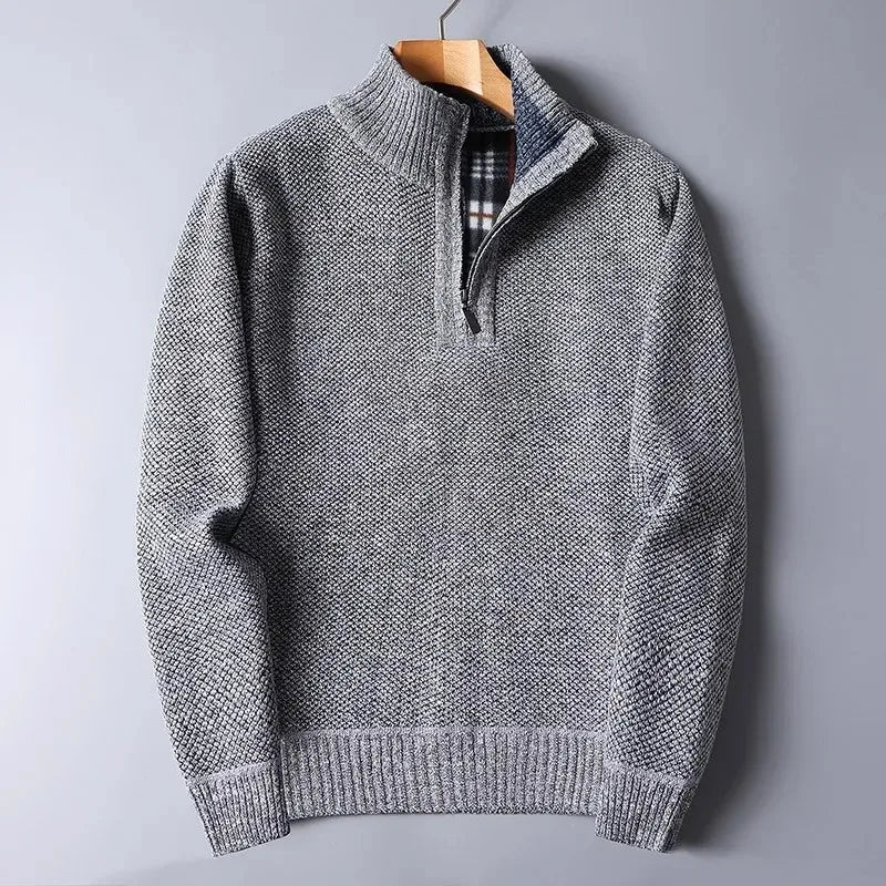 Tobias Quarter-Zip Knit Sweater
