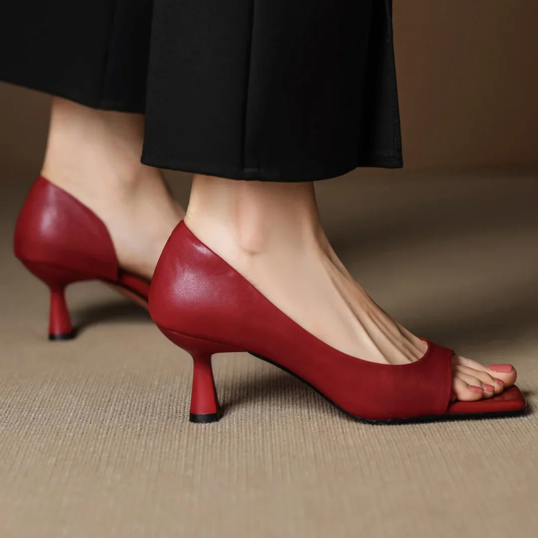 Alenya Genuine Leather Heels