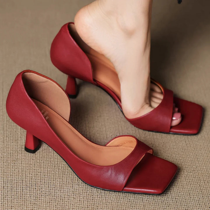 Alenya Genuine Leather Heels