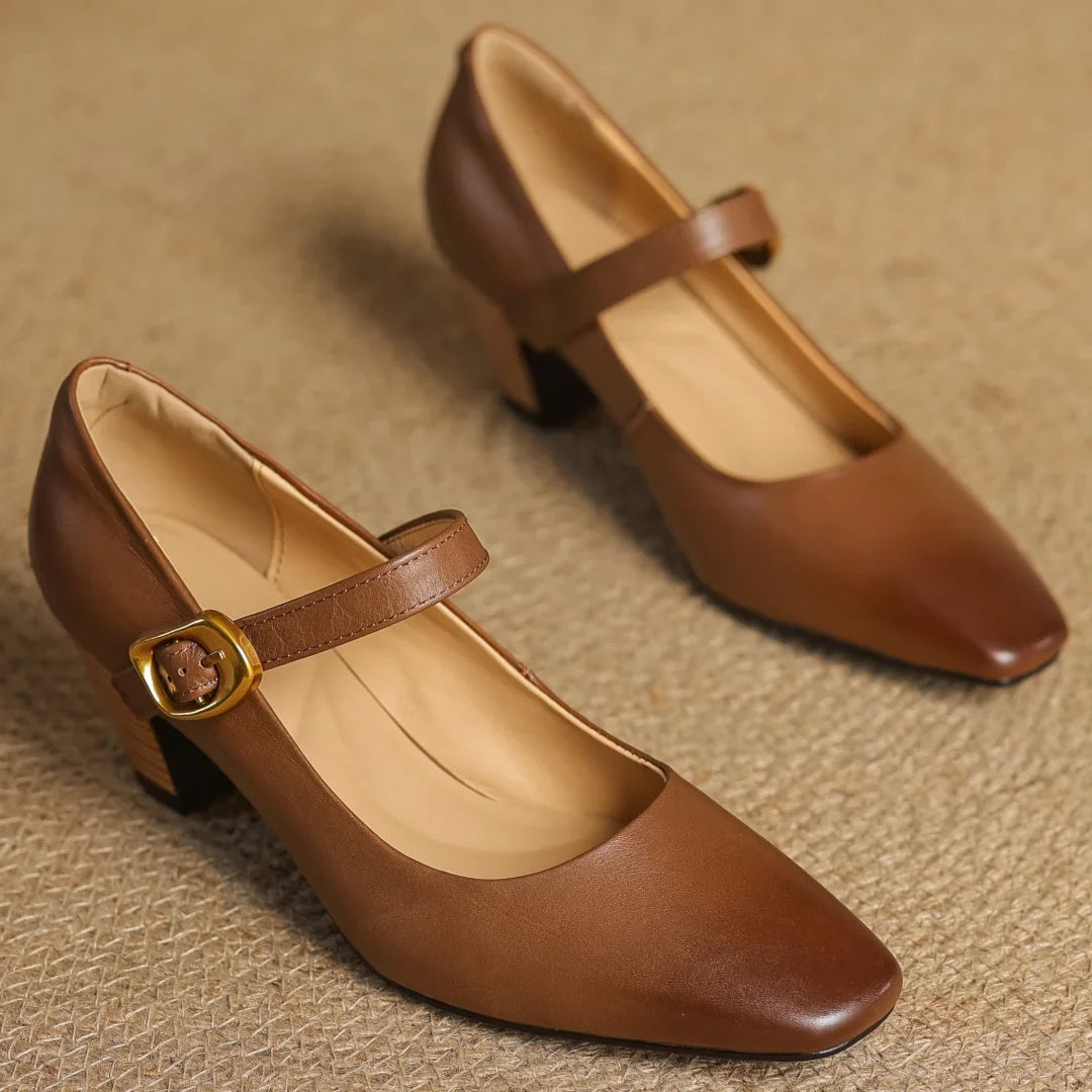 Sorelle Genuine Leather Heels