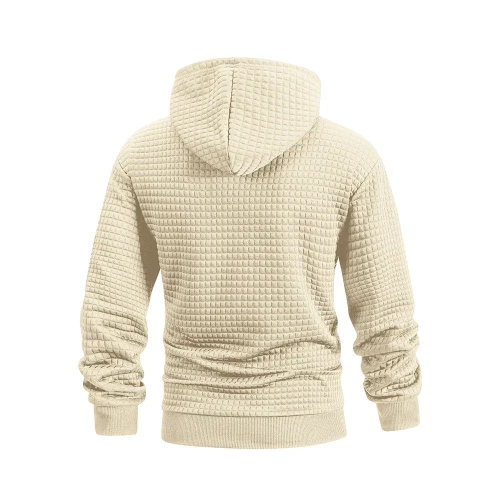 Griffin Knit Full-Zip Hoodie