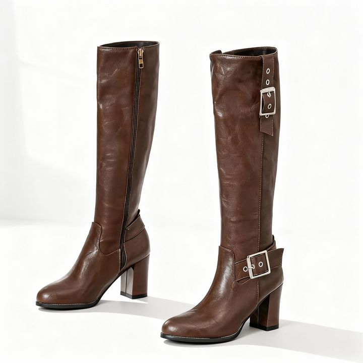Westbridge Tall Buckle Riding Boots