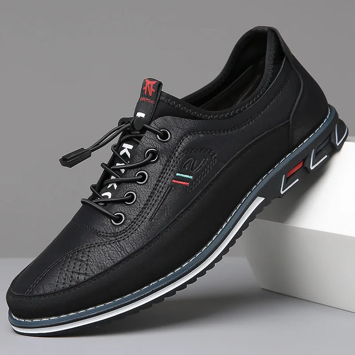 Bexley Men's Comfort Sneakers with padded upper, easy toggle closure, and sporty tread for all-day ease.