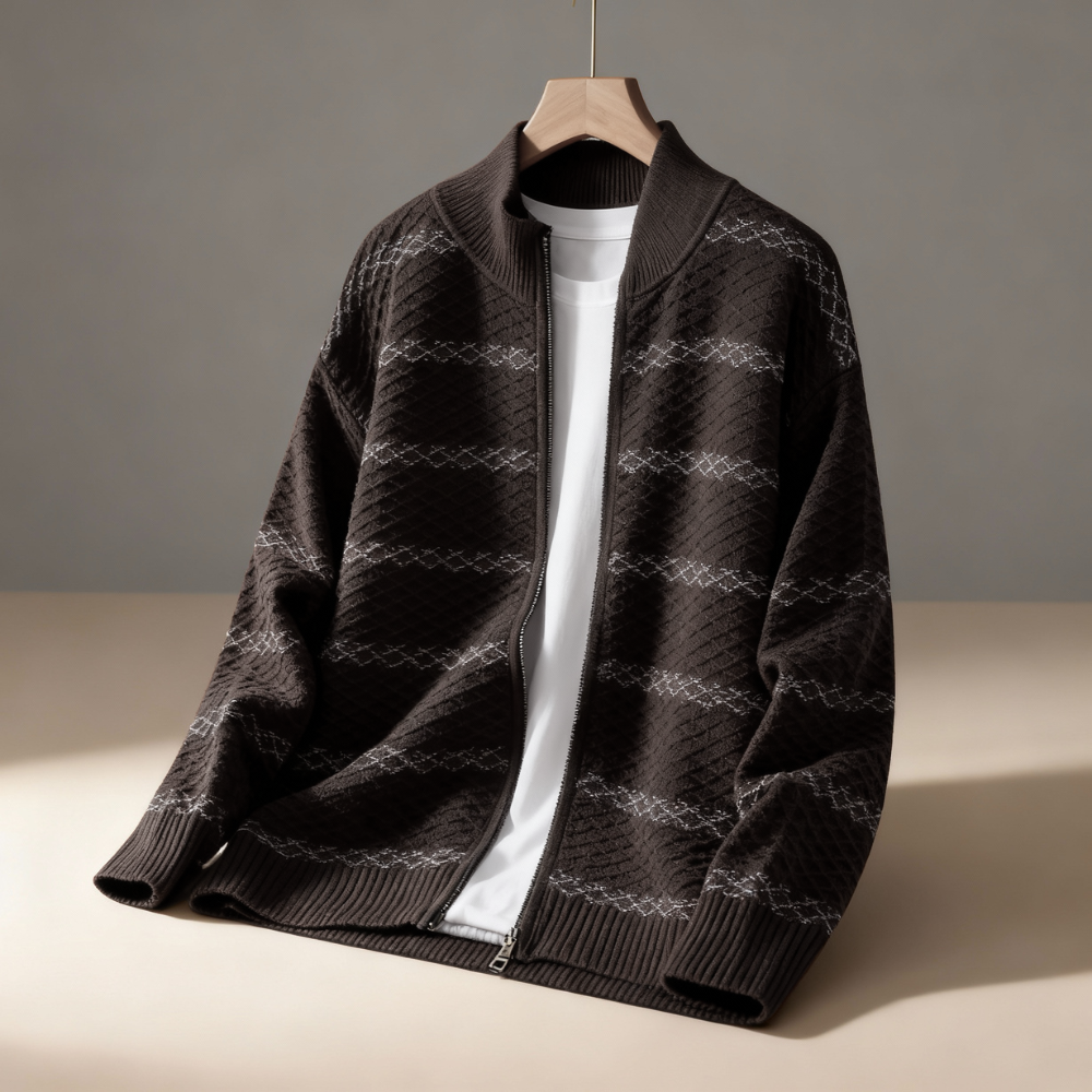 Foster Zip-Up Cardigan