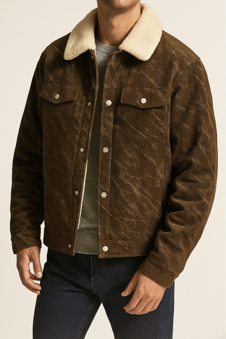 Hawthorne Corduroy Sherpa Jacket