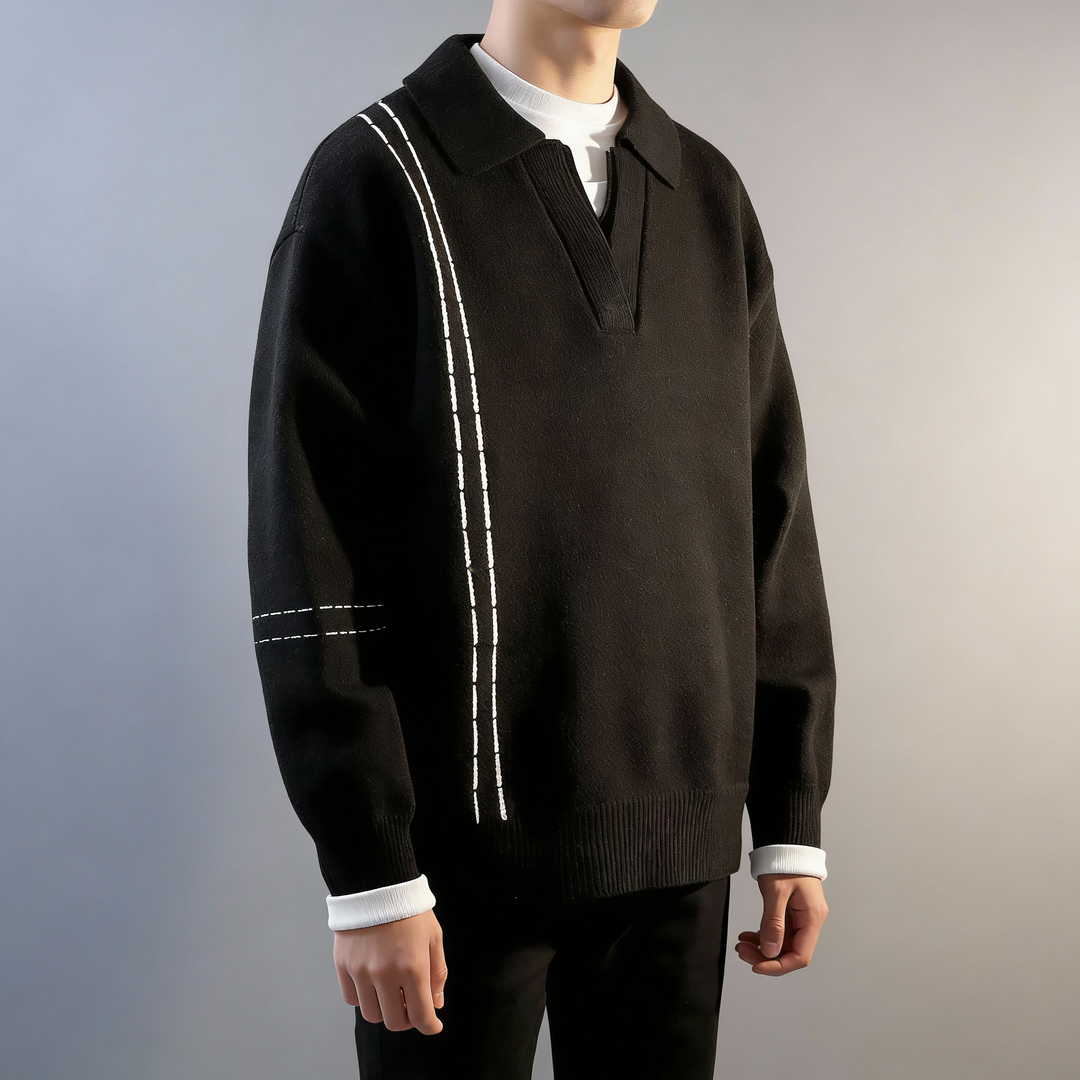 Caspian Collared Sweater