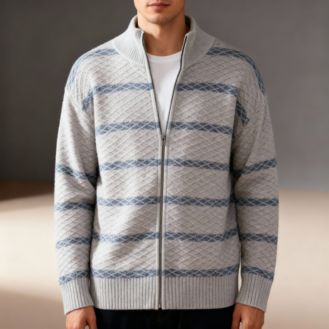 Foster Zip-Up Cardigan