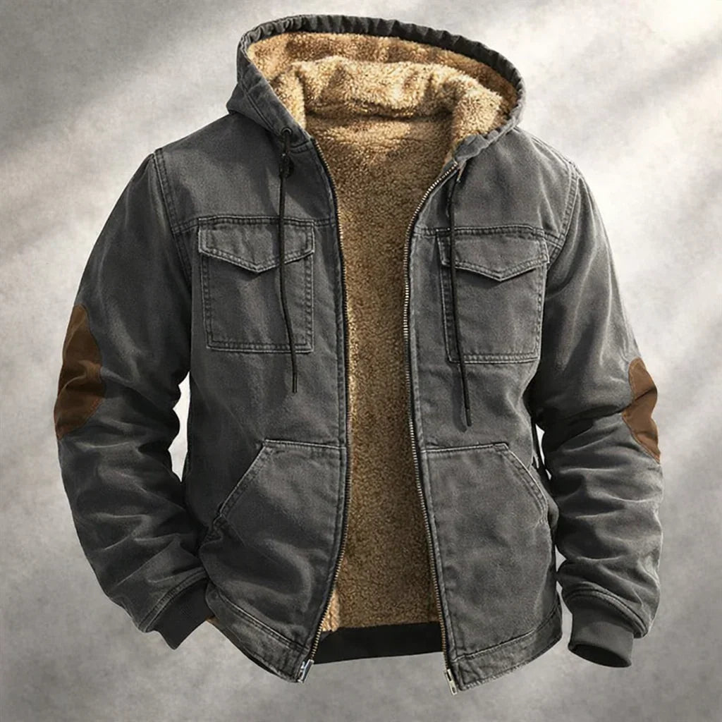 Marcus Sherpa Insulated Hooded Jacket